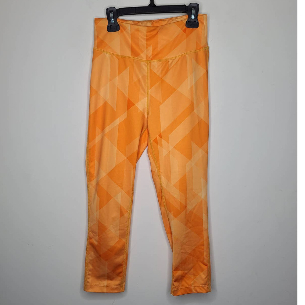 Orangetheory Geometric Orange Leggings